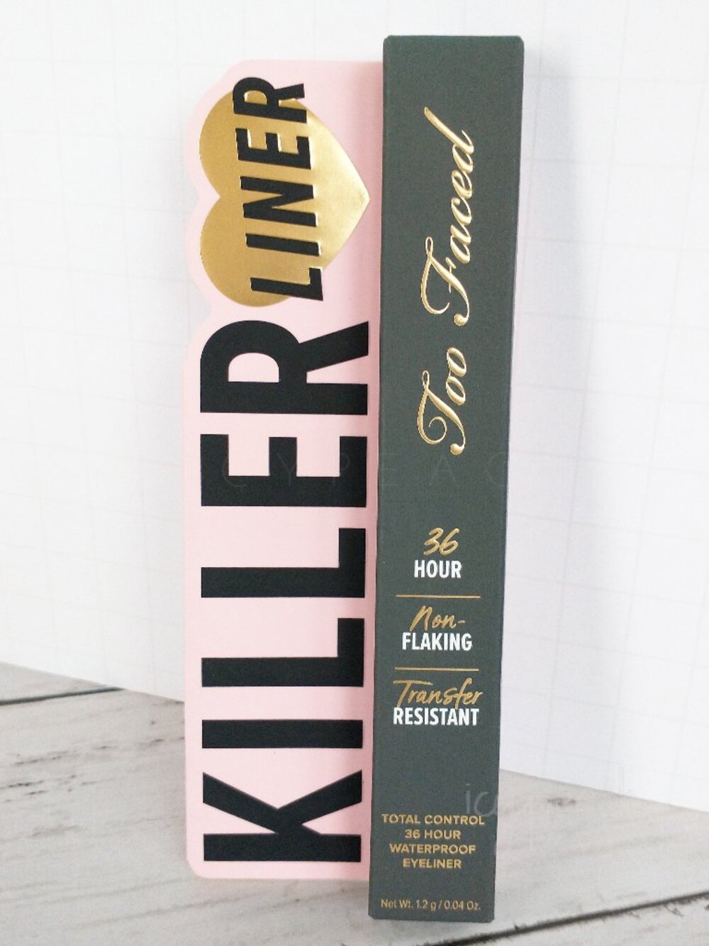 Too Faced Killer Liner 36HR WP Eyeliner Killer Storm New Waterproof Gel Pencil